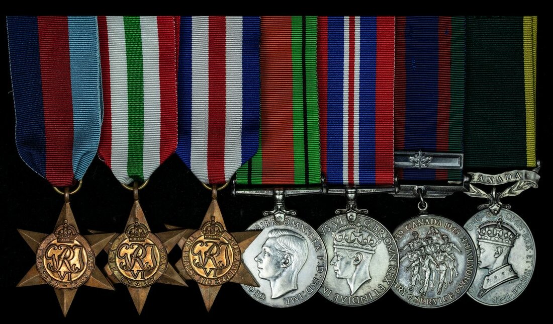 Seven: Corporal R. A. Mercer, Royal Canadian Signals, who died on his ...
