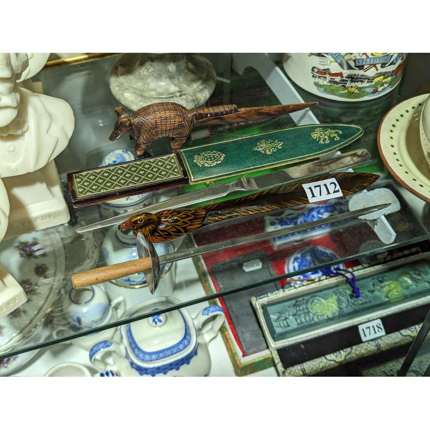 LETTER OPENERS Small and Whitfield