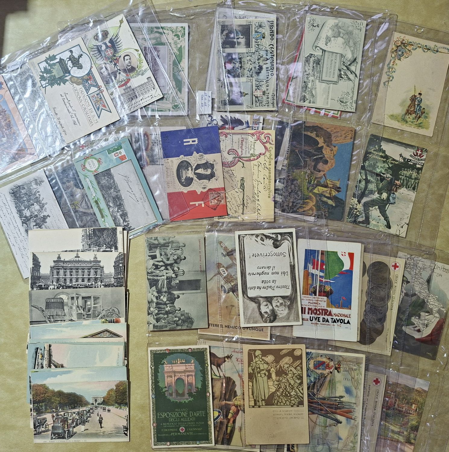 Postcards - French And Italian