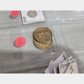 Pr of Coffeyville First Fed. 100yr Anniversary coins