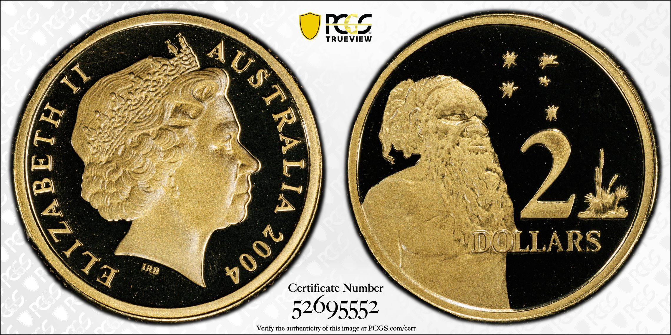 Two Dollar, 2004, PCGS PR69DCAM