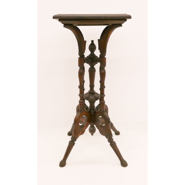 Victorian Carved Walnut Fern Stand- 32 x 15''