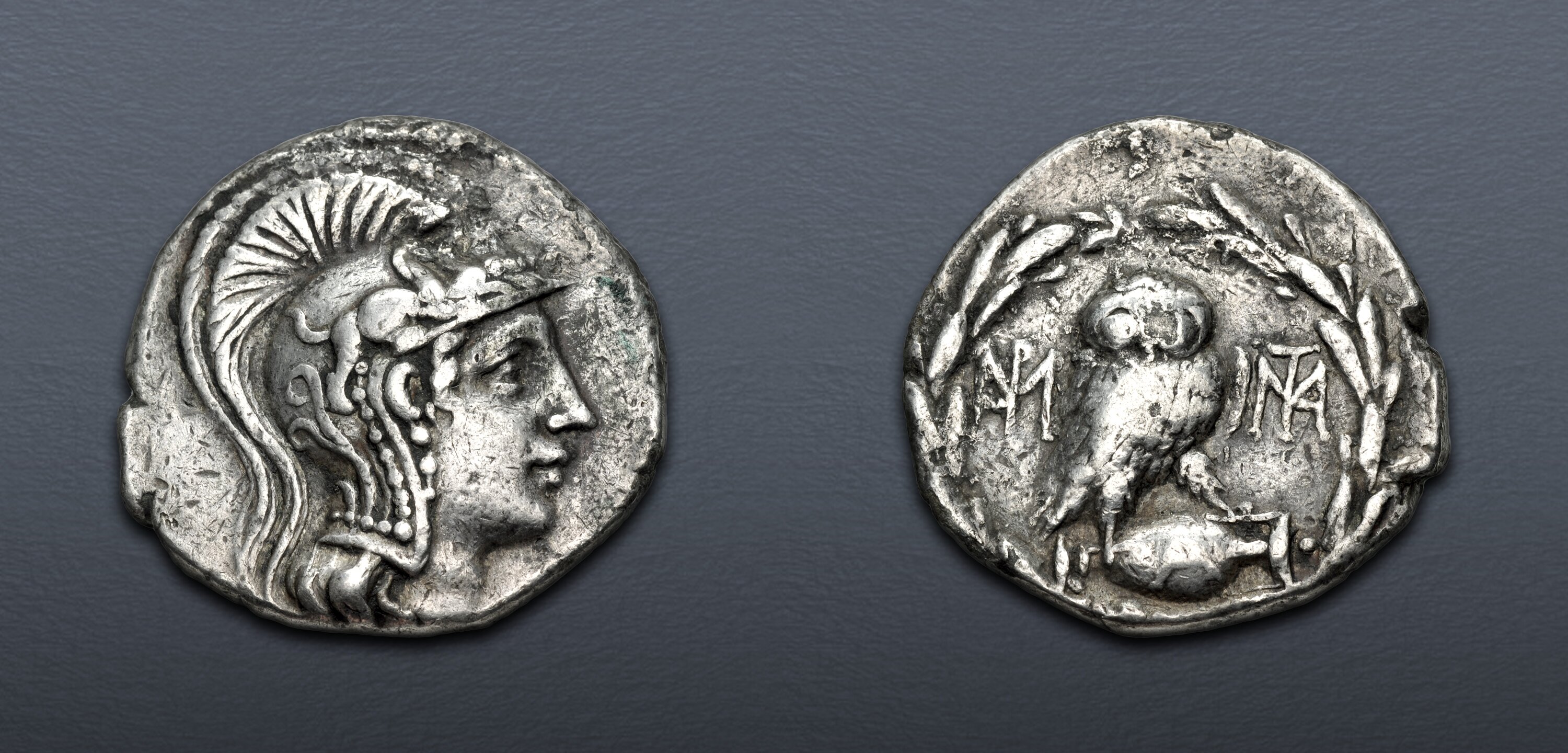 ATTICA, Athens. Circa 165-42 BC. AR Tetradrachm (28.5mm, 16.39 g, 12h ...