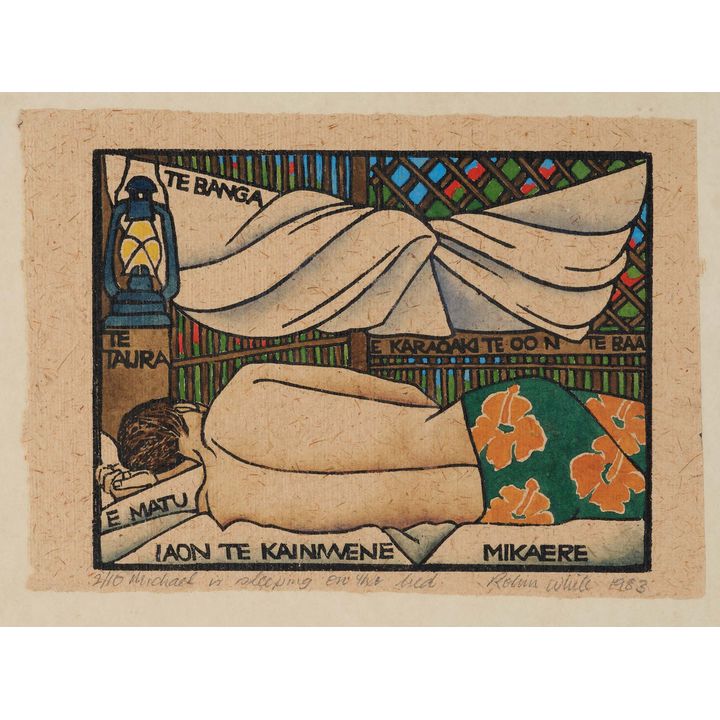 Robin White 'Michael is Sleeping on the Bed'