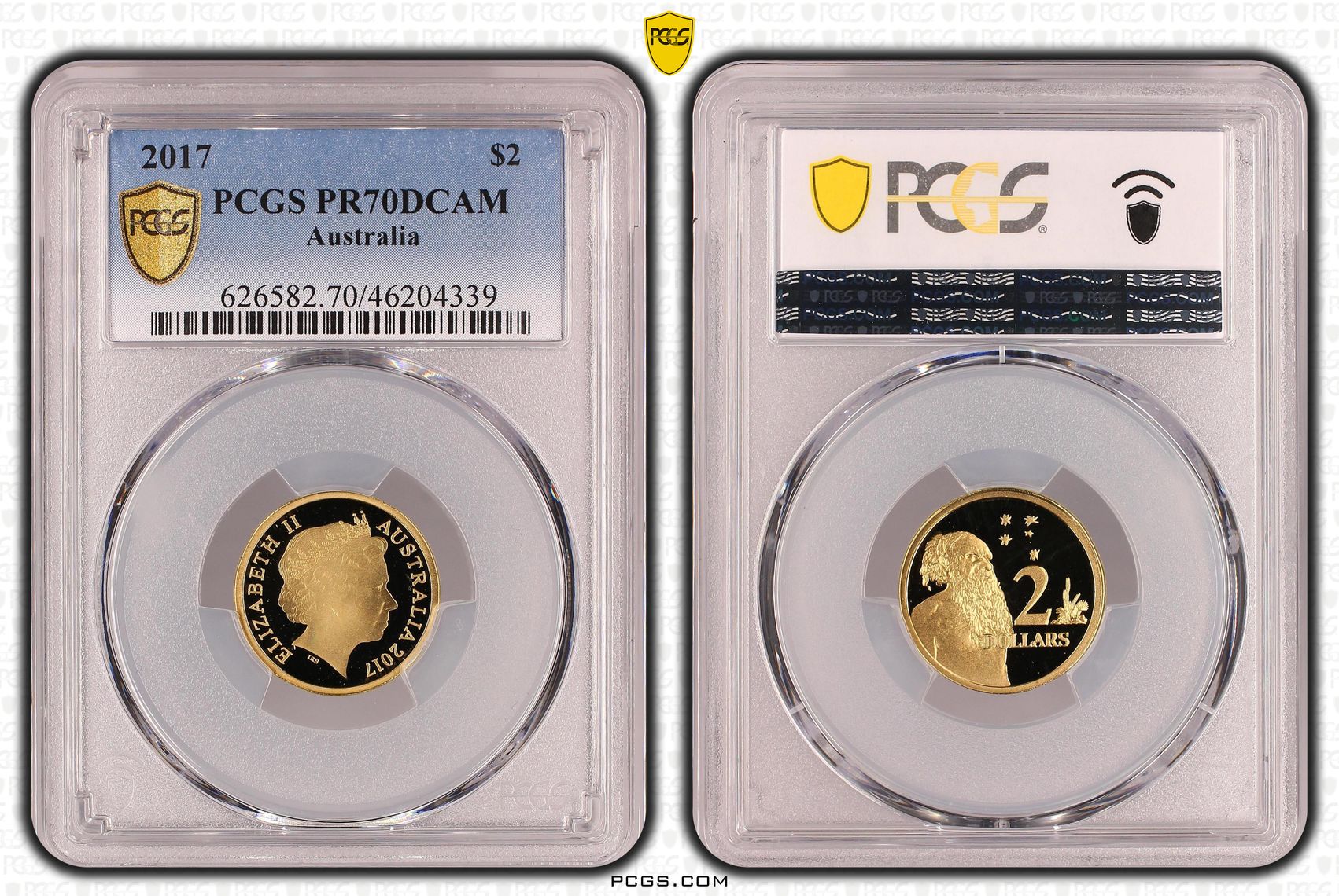 Elizabeth II, Two Dollar, 2017, PCGS PR70DCAM