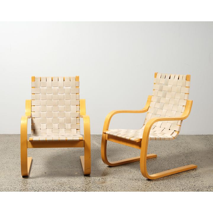 Alvar Aalto for Artek - Pair of ‘Armchairs 406’