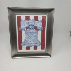Framed Philly Word Art by Daniel Duffy - Signed