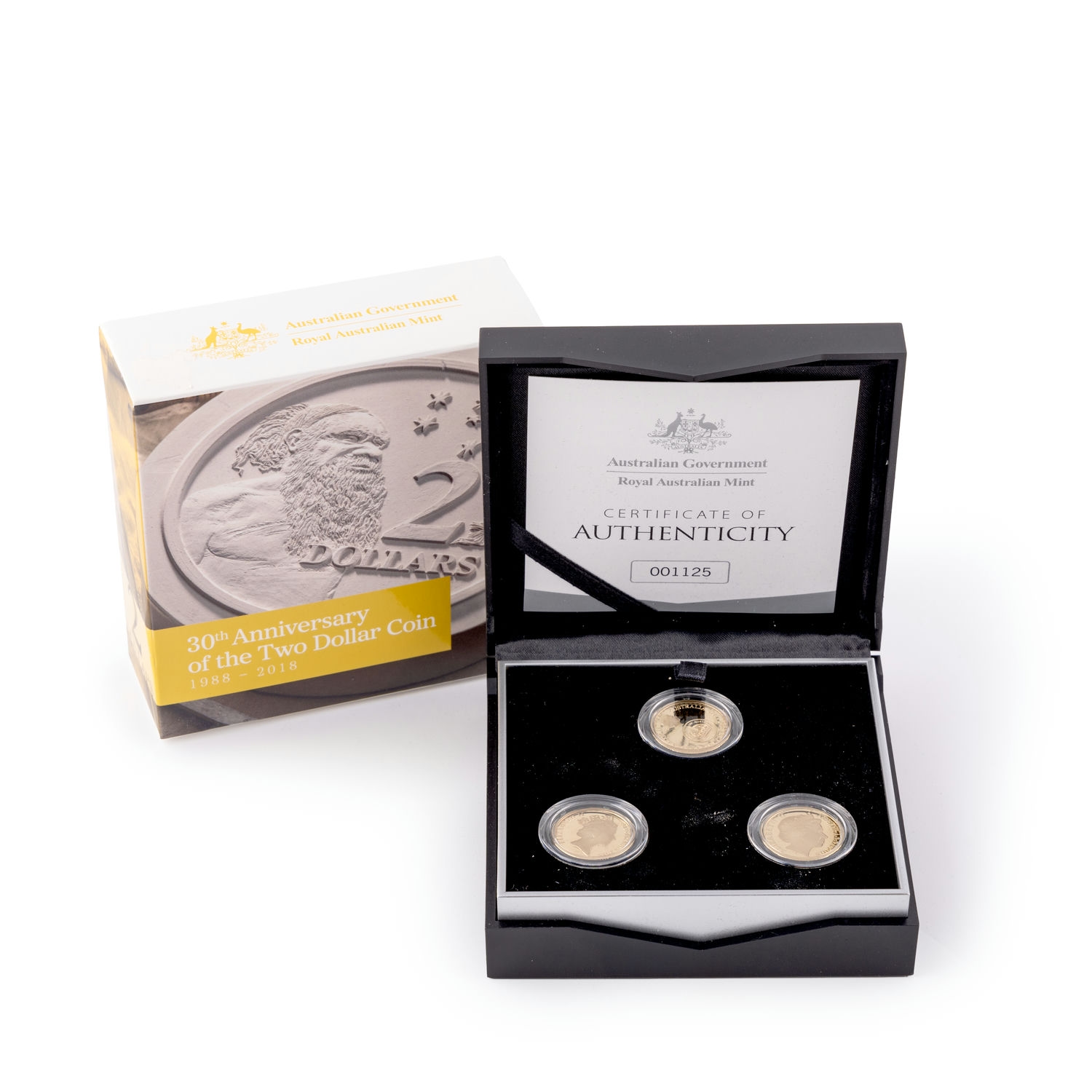 Elizabeth II, 30th Anniversary of the Two Dollar Coin, Two Dollars, 2018, FDC