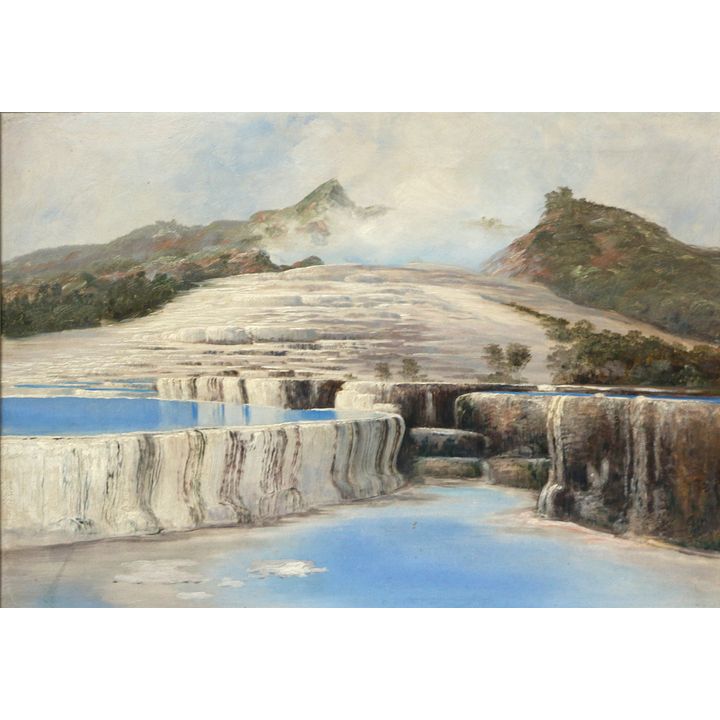 CHARLES BLOMFIELD, White Terraces, Rotomahana