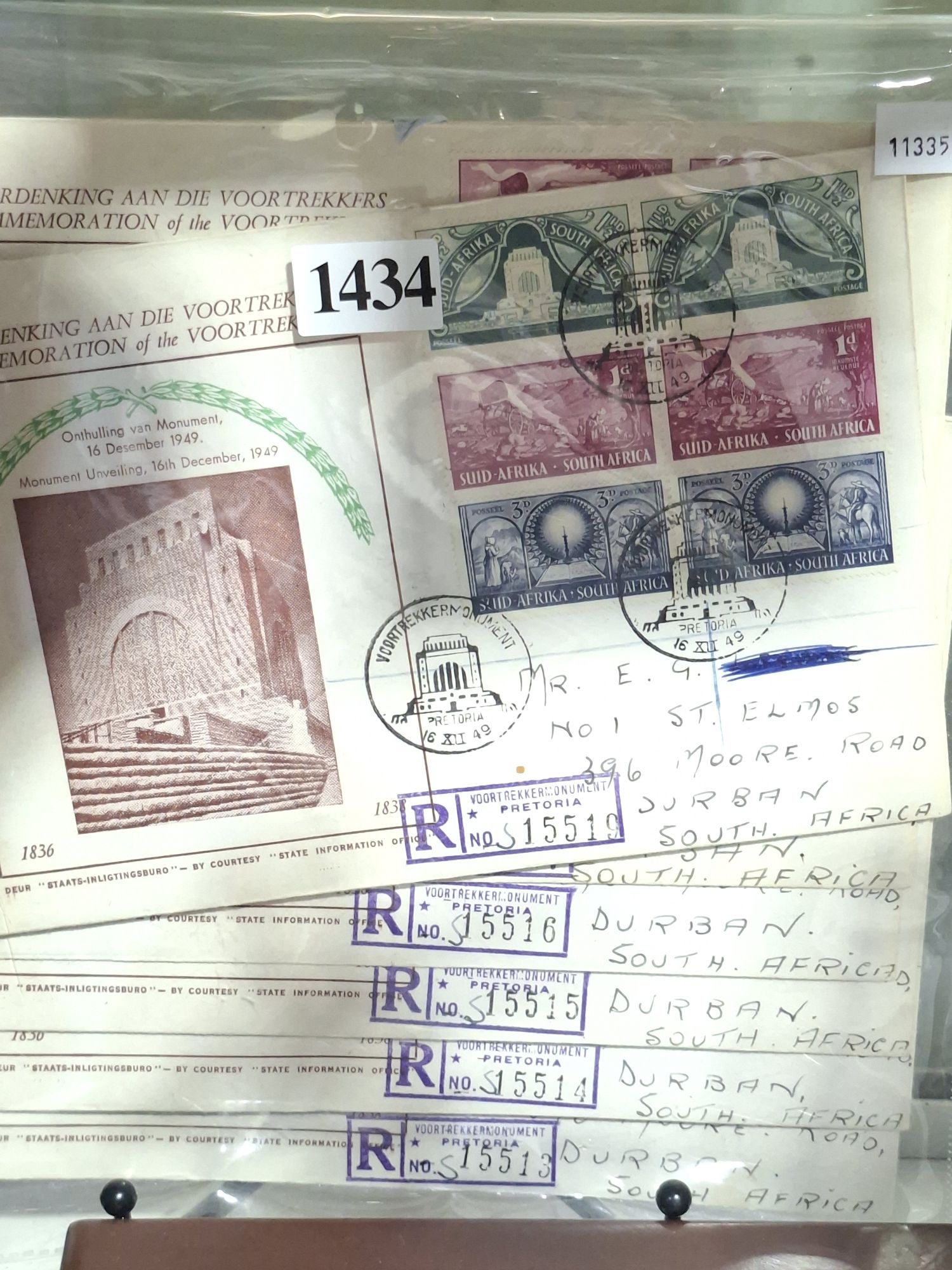 Collection Of South African First Day Covers