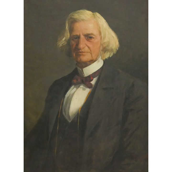 Silas Jerome Uhl (1842-1916 American) ''Portrait of Charles R. James"