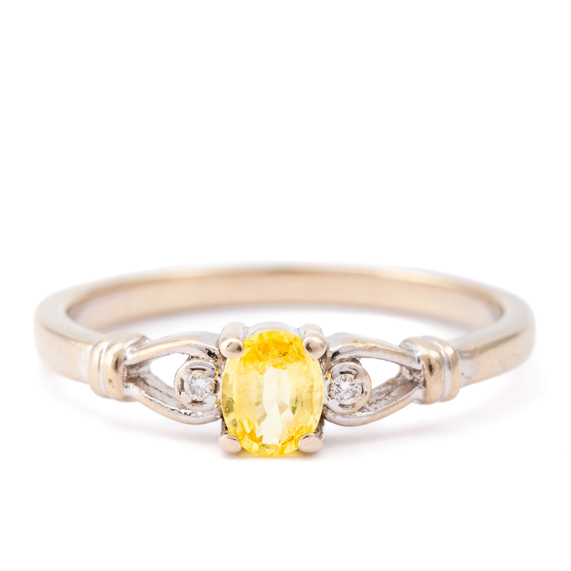 Sapphire & Diamond Ring 9ct Gold,