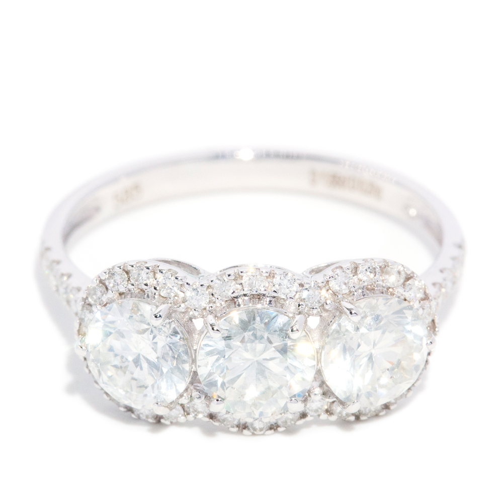 14 · 1.82 Carat Diamond 14ct Gold Ring