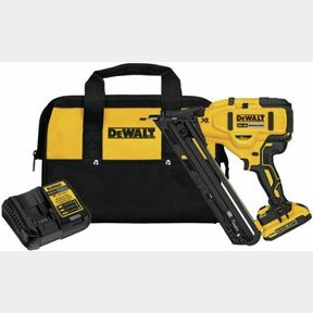 Dewalt 20V 15 Ga. Cordless Angled Finish Nailer DCN650D1