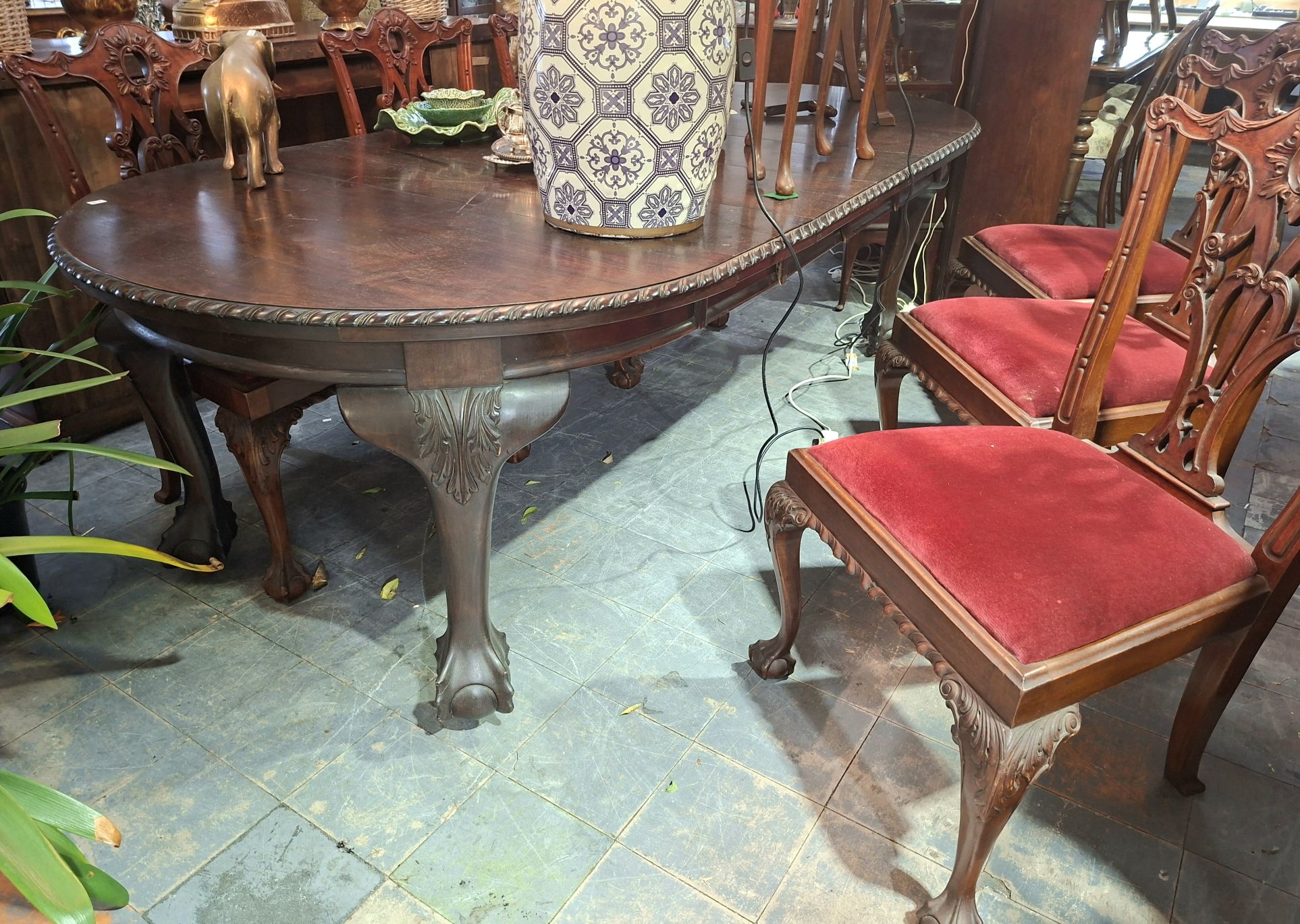 Chippendale Style Dining Room Suite