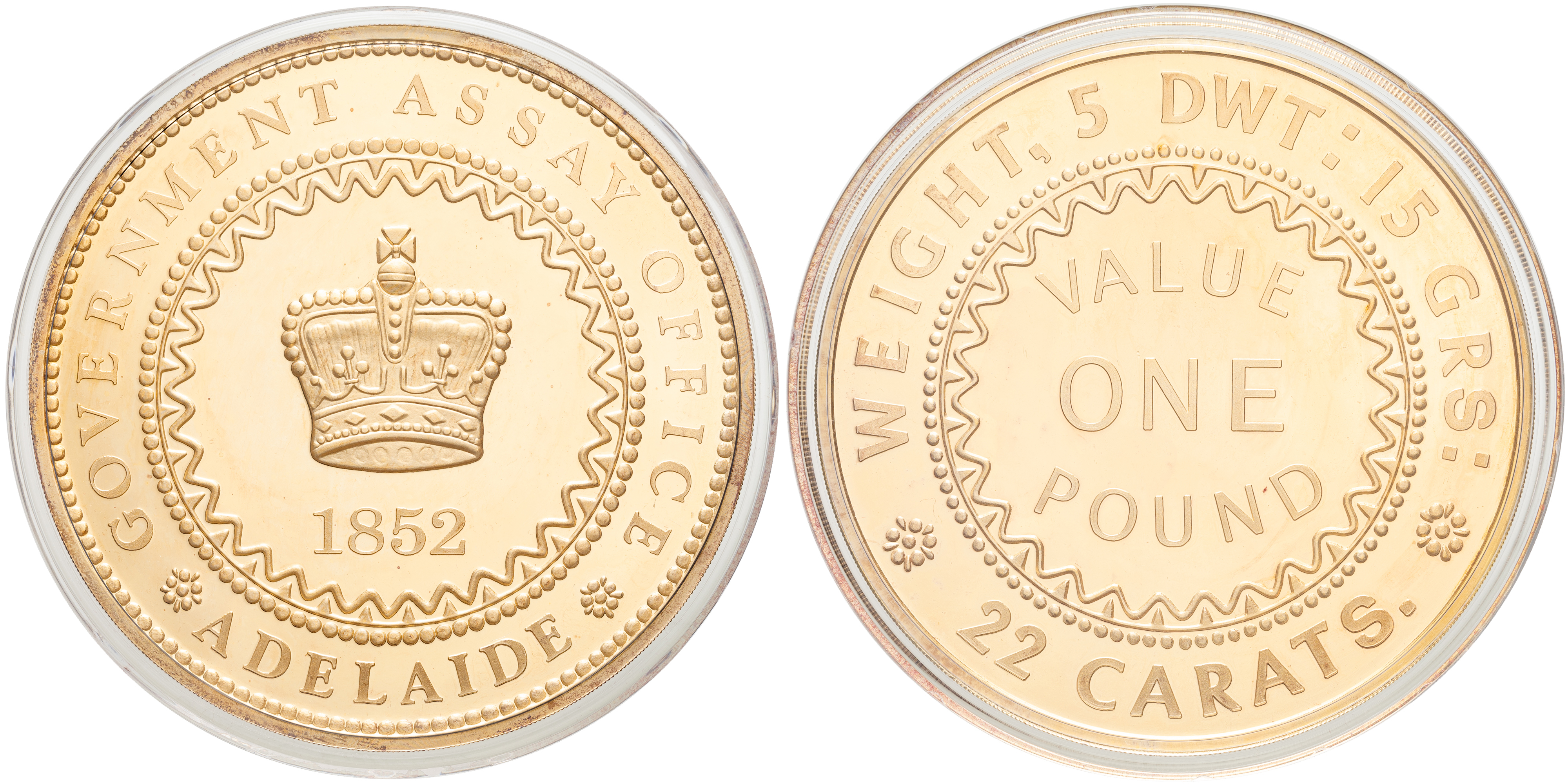 Elizabeth II, 150th Anniversary - Adelaide Pound Replica, 2002, FDC