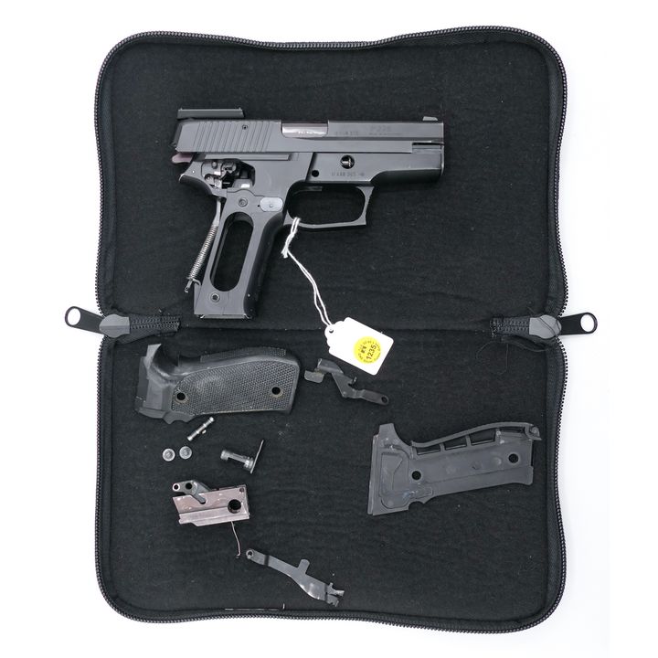 Sig Sauer P226 Pistol Gun Parts in Case