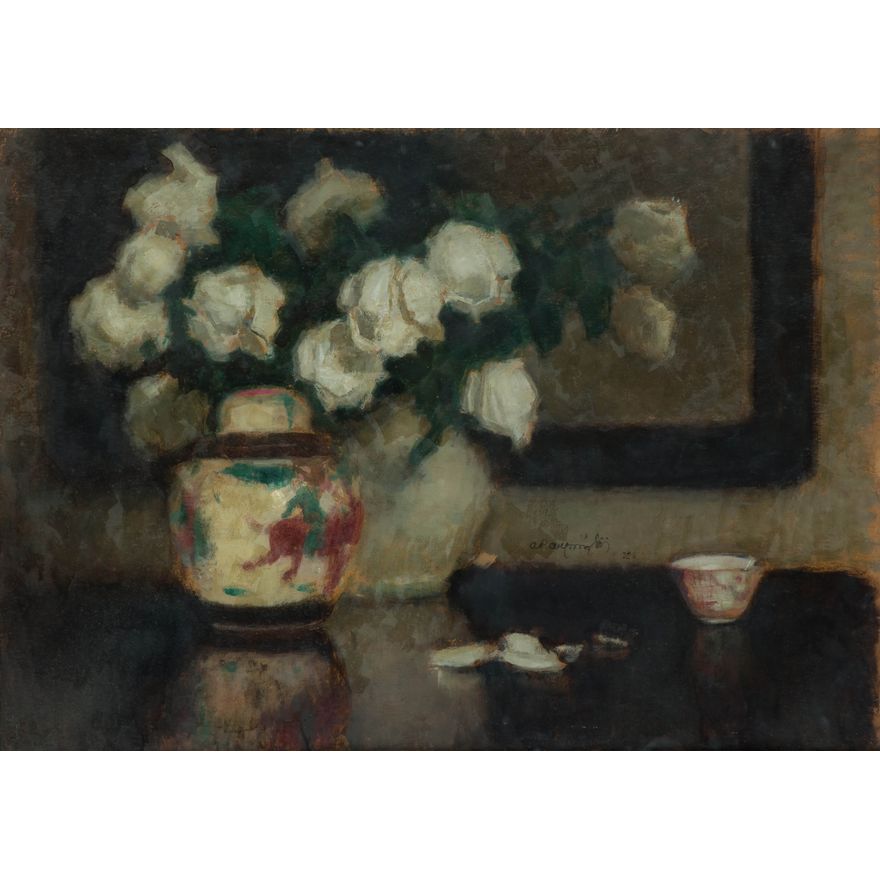 Alfons Karpiński | Białe róże, 1932 r.