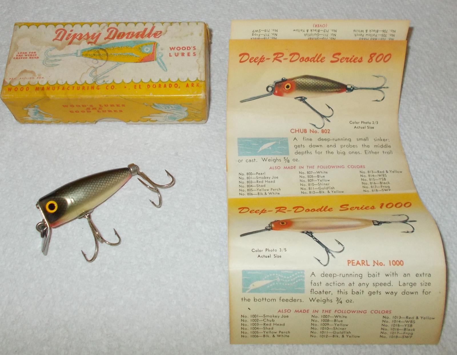 Wood's Deep R Doodle Fishing Lure In Box