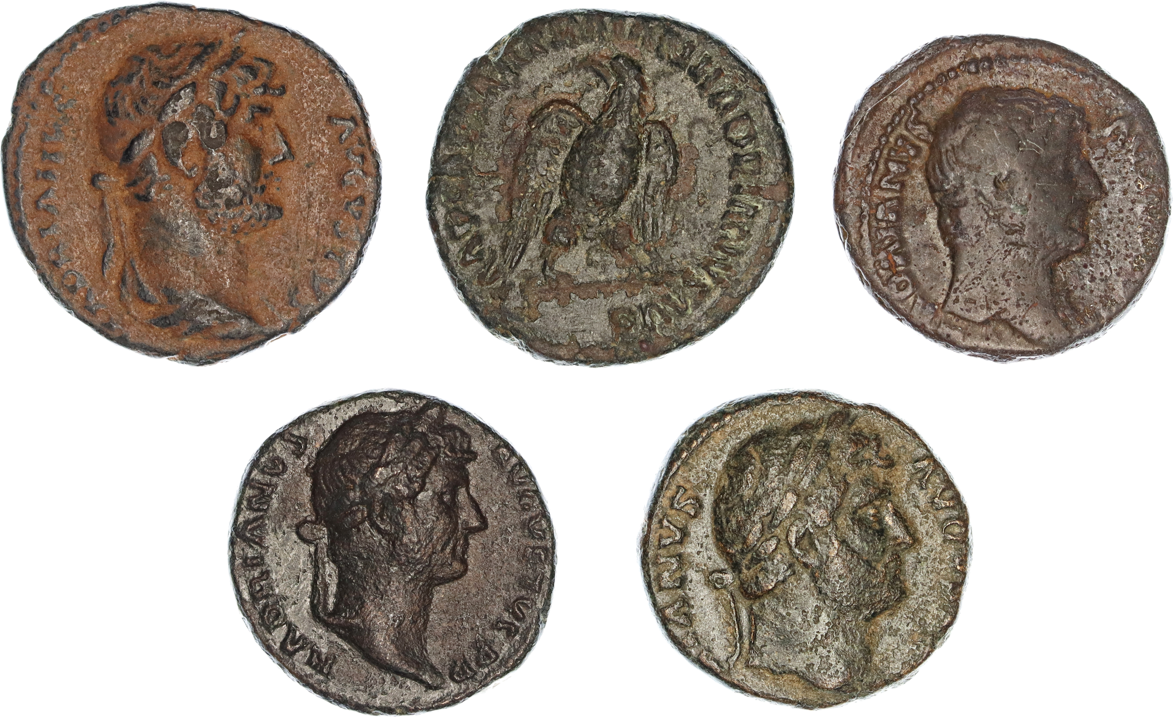 Roman Empire, Hadrian, Æ Quadrans, 117-138 AD, F-VF