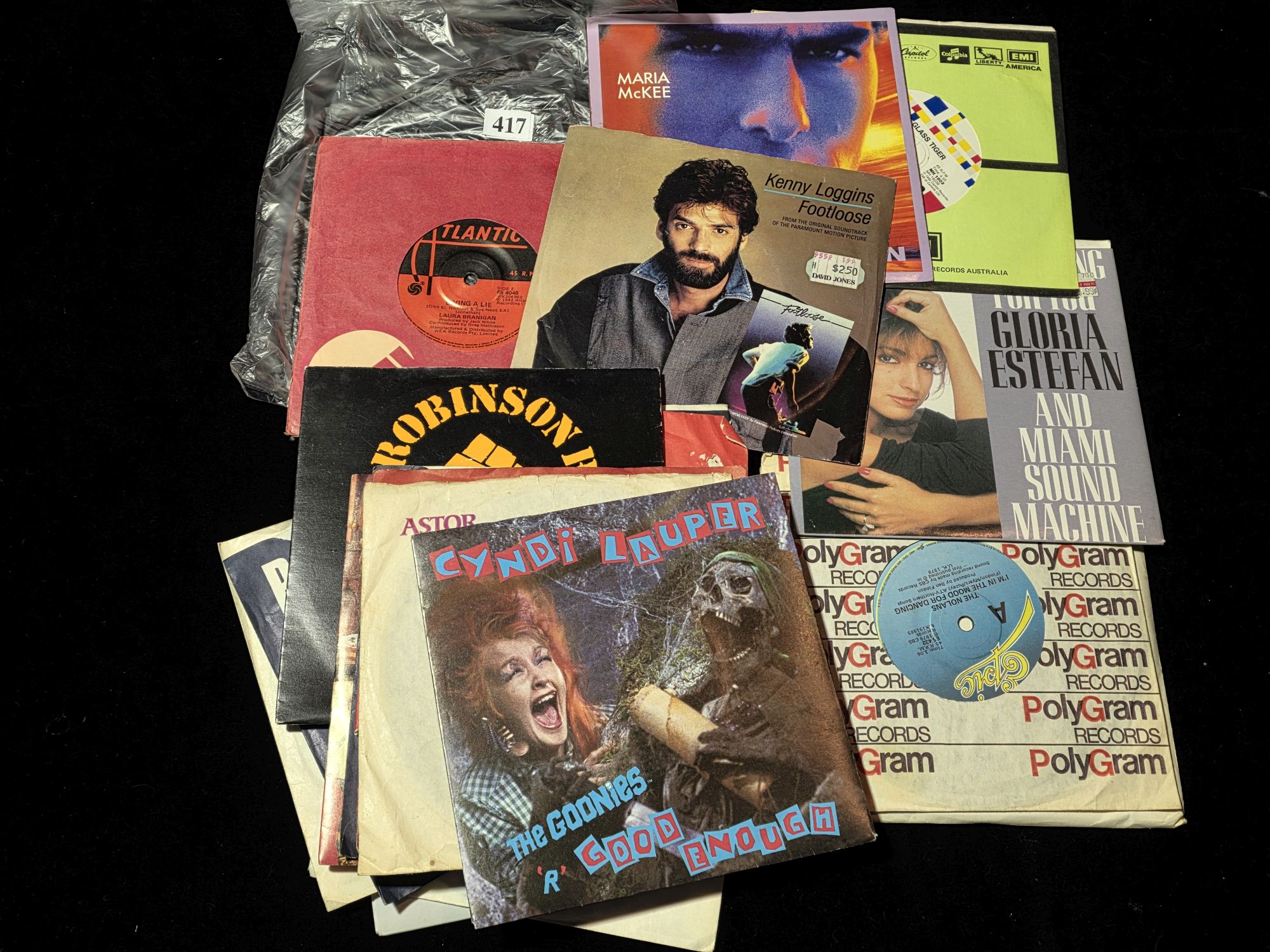 417 · 45 RPM VINYL RECORDS