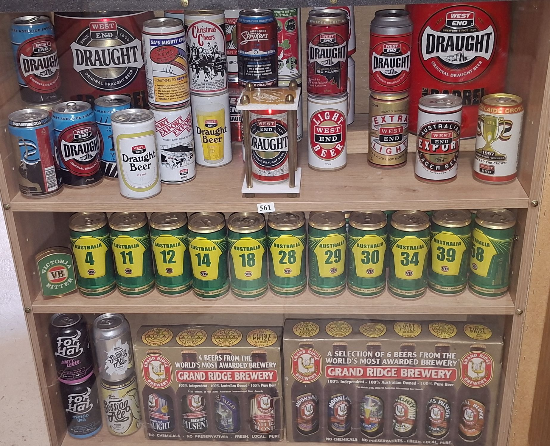 COLLECTION OF VARIOUS BEER CANS