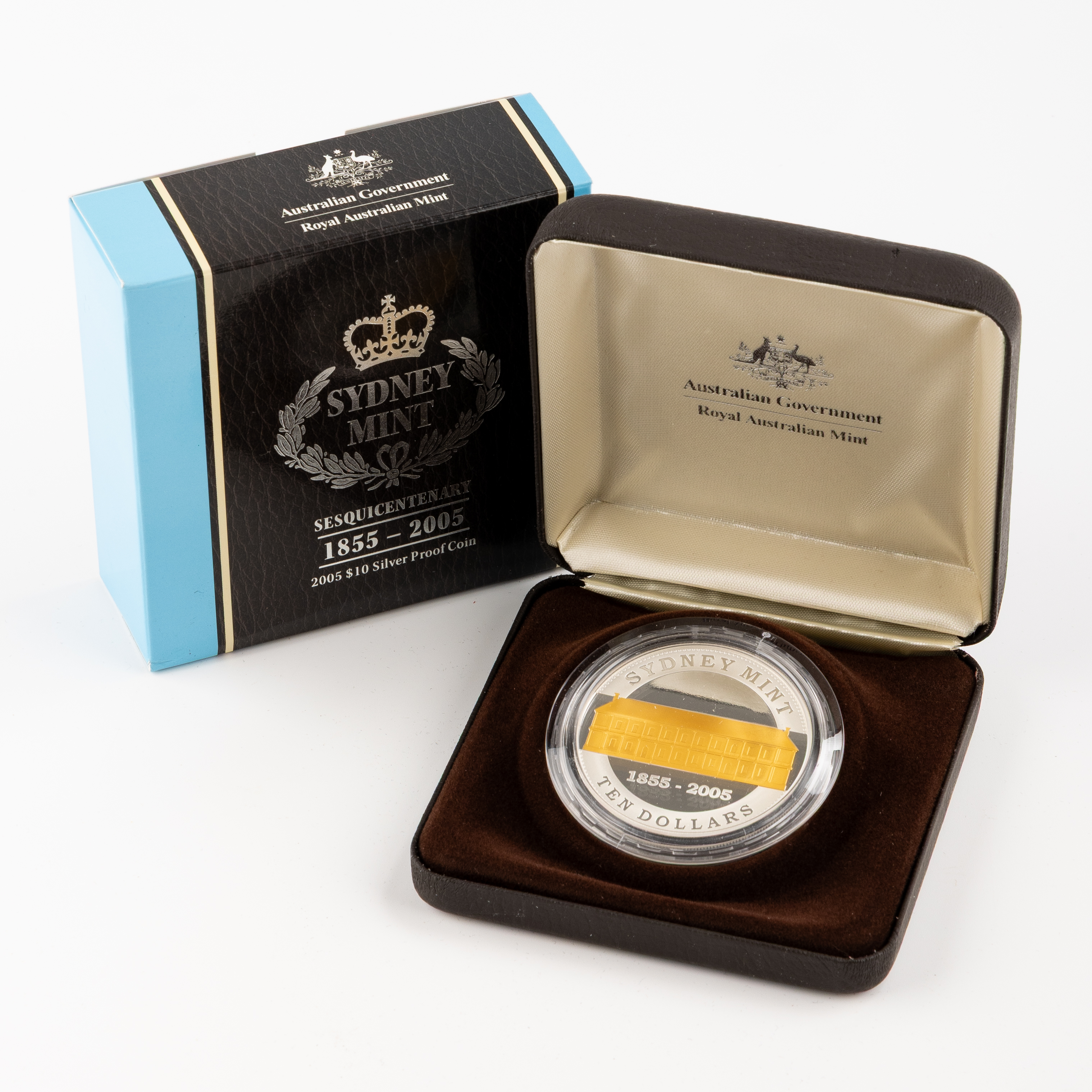 108 · Elizabeth II, Sydney Mint Sesquicentenary, Ten Dollars, 2005,  FDC