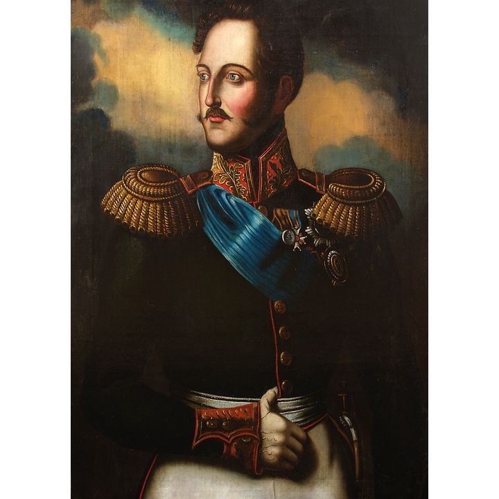 Artysta nieokreślony | Portret cara Mikołaja I