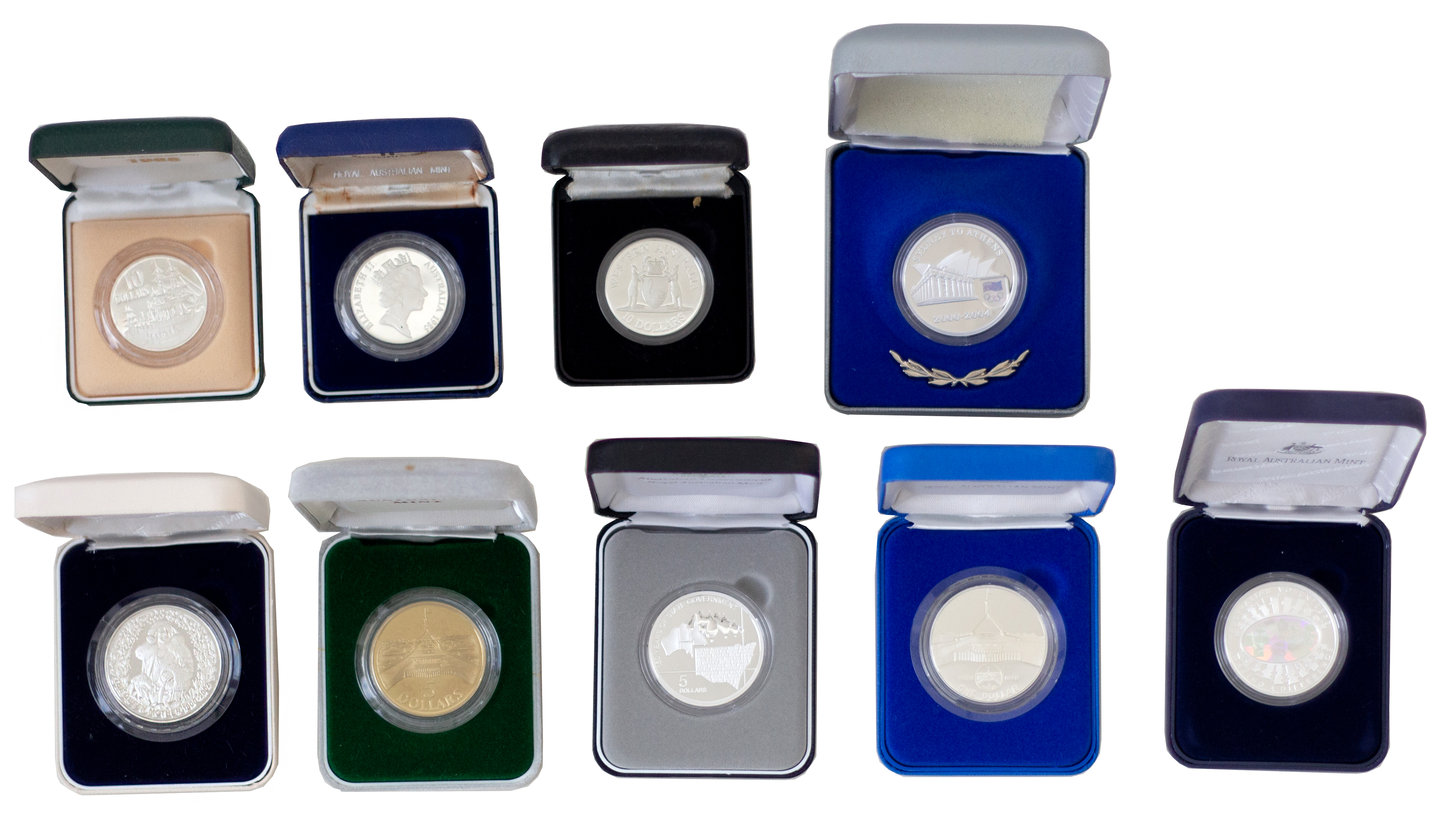Accumulation, Elizabeth II, aFDC - FDC