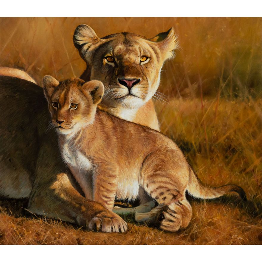 Pip McGarry (1955-) Protective Instincts