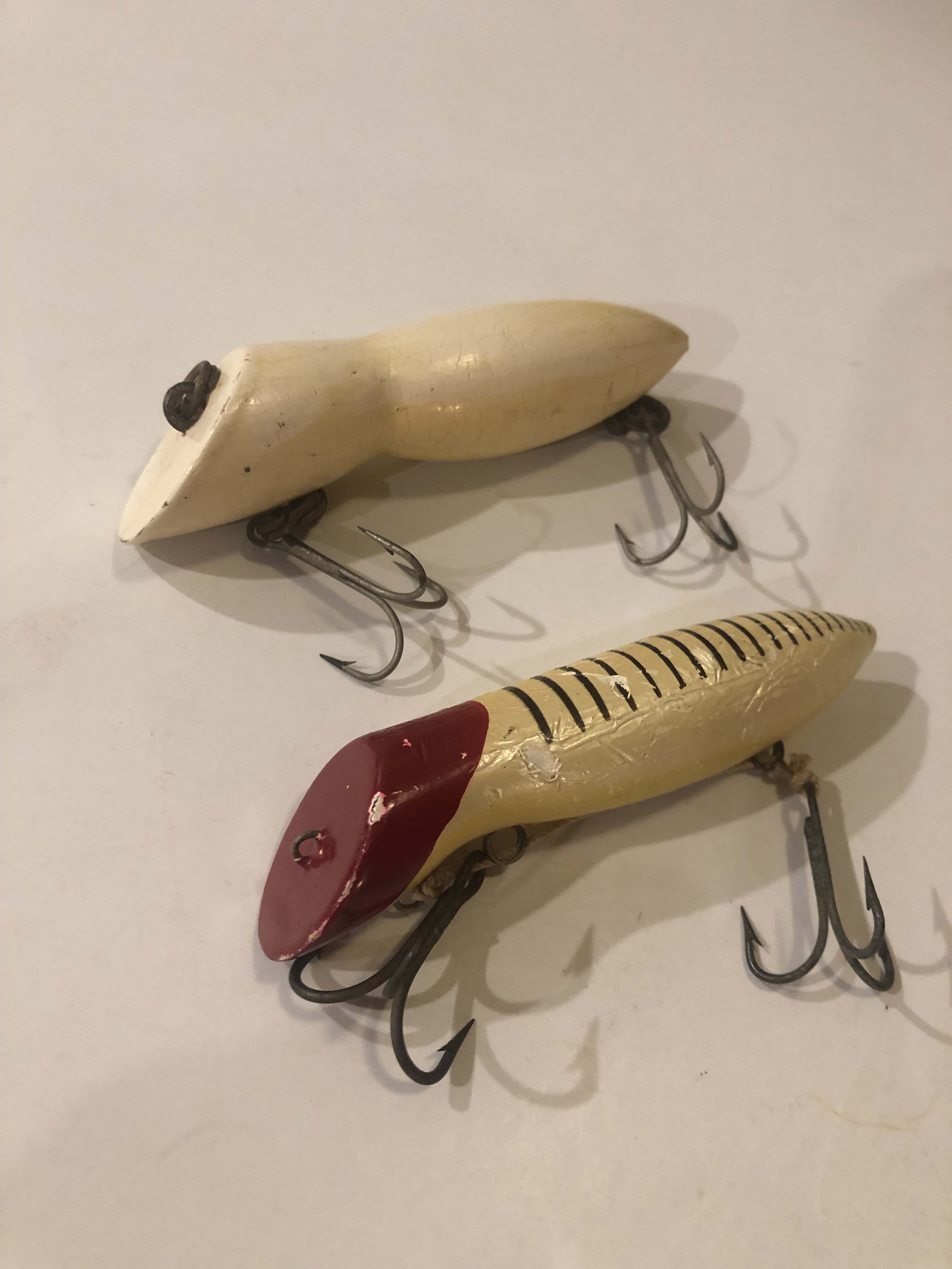 PAIR OF EARLY AND TOUGH TO FIND 1930'S BAITS