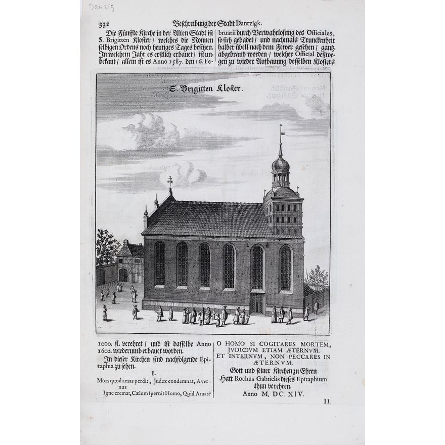 Reinhold Curicke | S. Brigitten Kloster