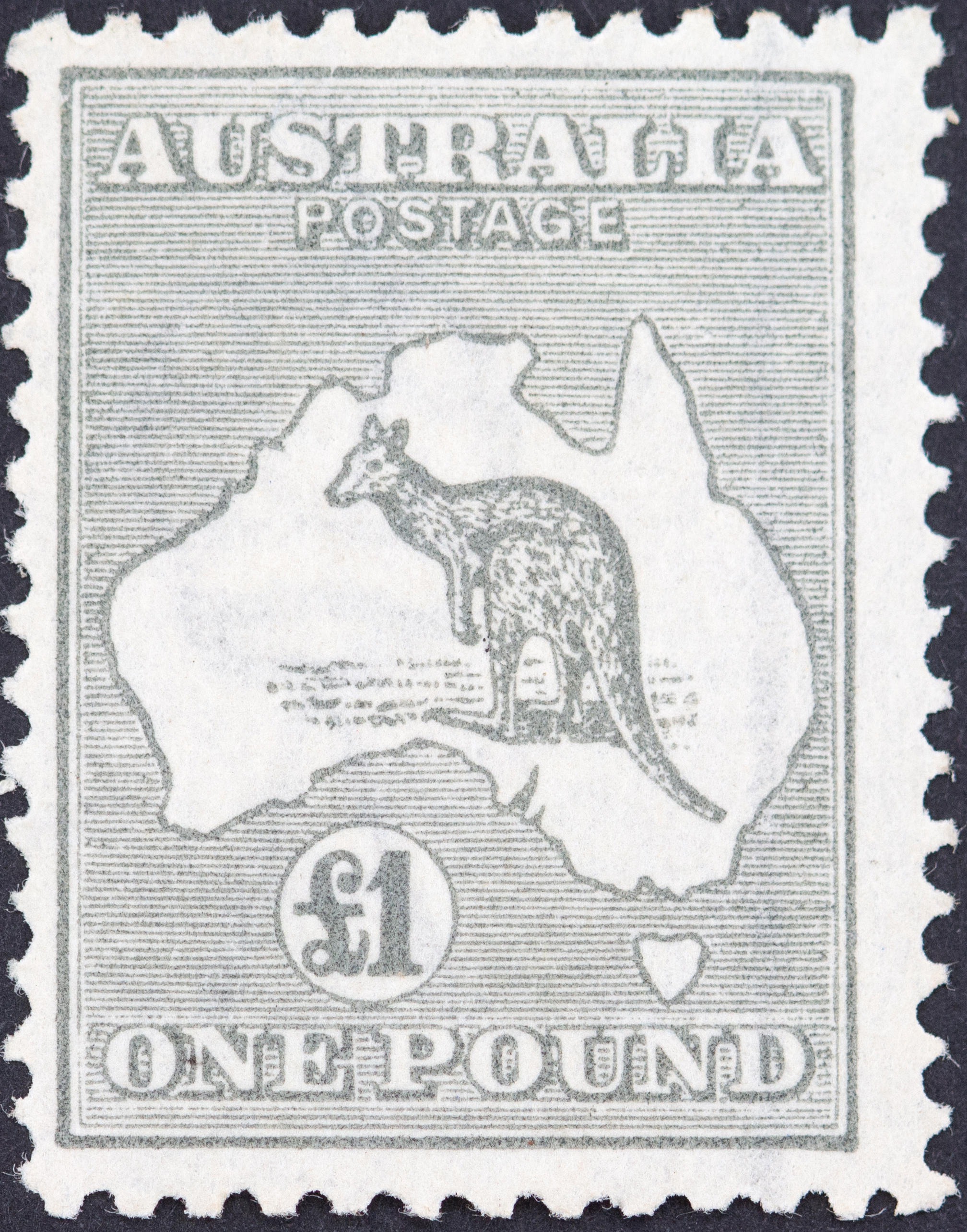 Third Watermark, One Pound, 1924, Fine