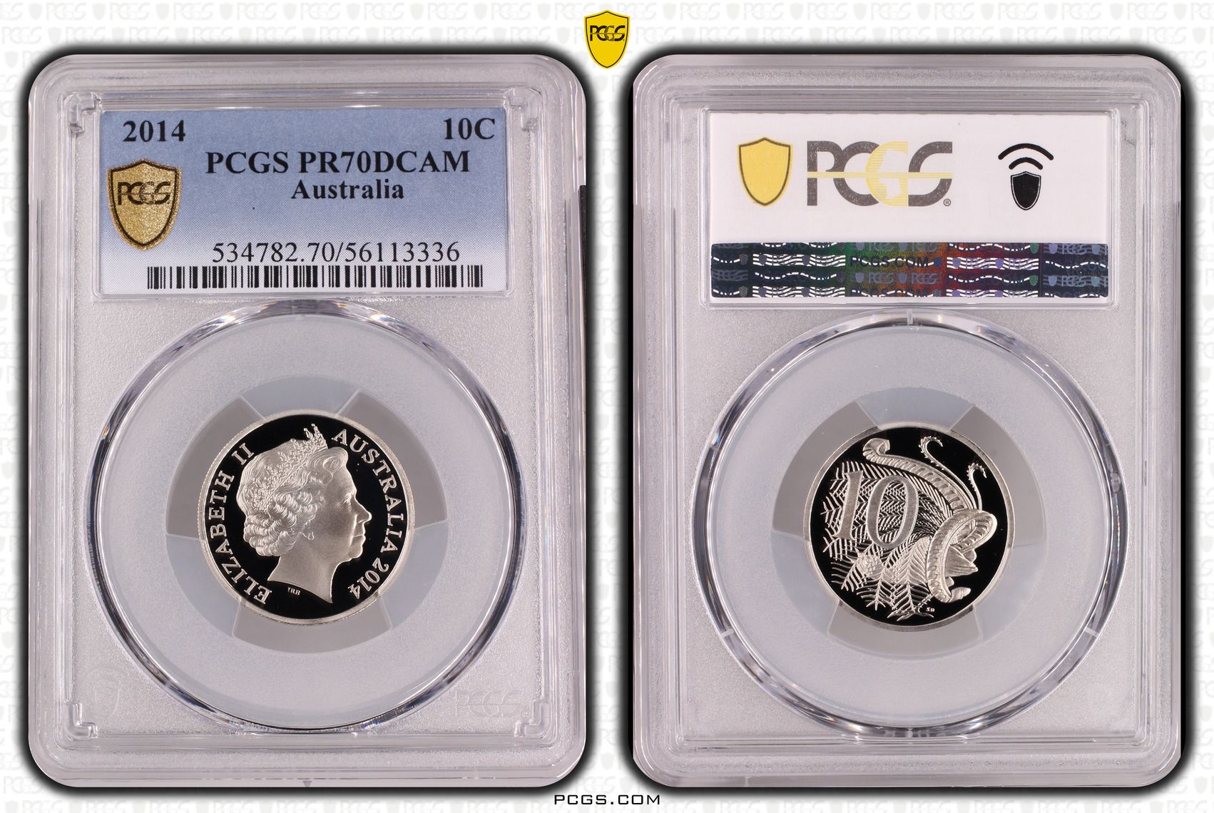 Ten Cent, 2014, PR70DCAM