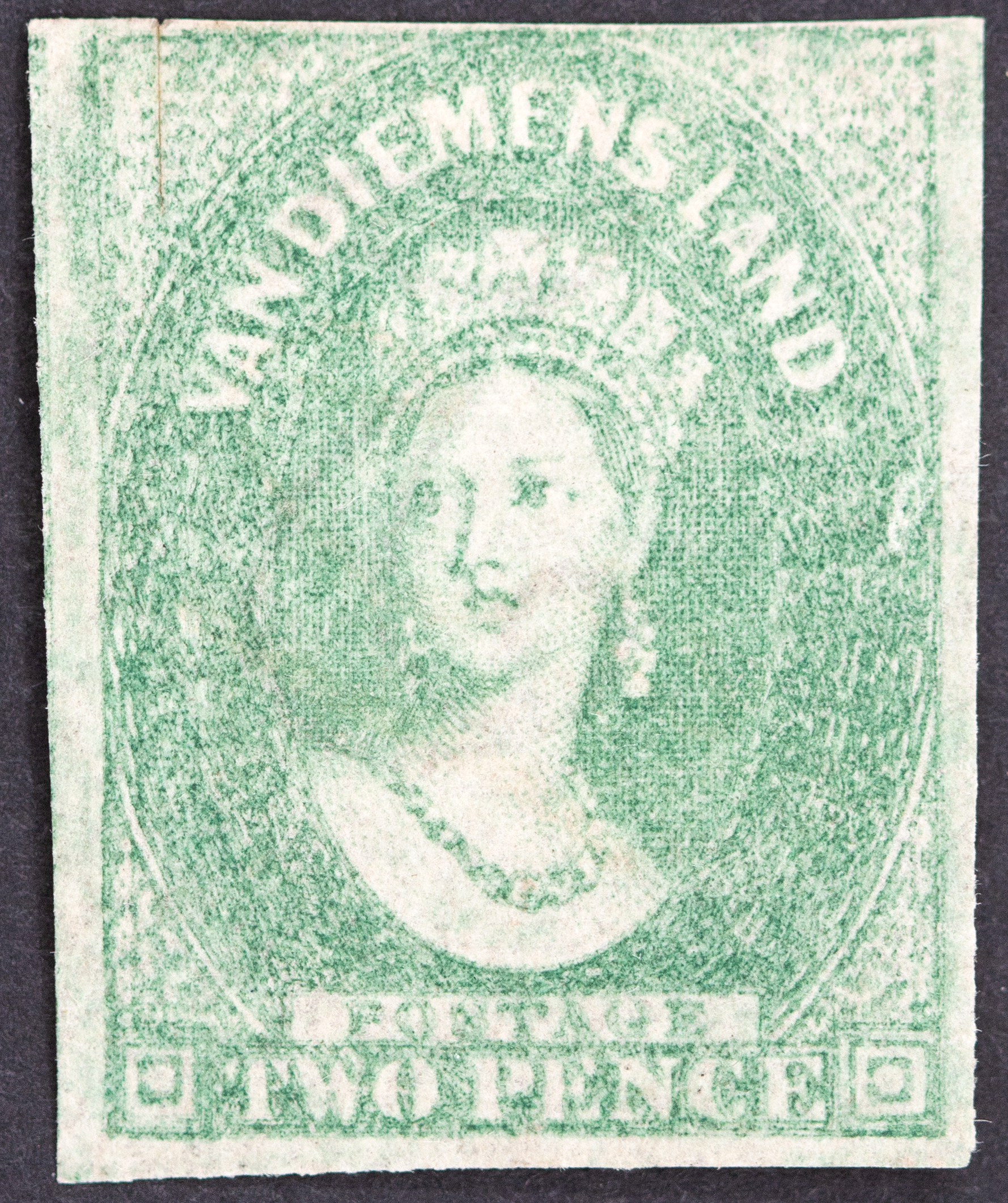 Tasmania, Chalon, 1857, MH
