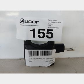 ALARM SECURITY PAD LOCK - LOUD SOUND WHEN LOCKED OR SHAKEN MAKING IT IDEAL FOR AVOIDING THEFT.