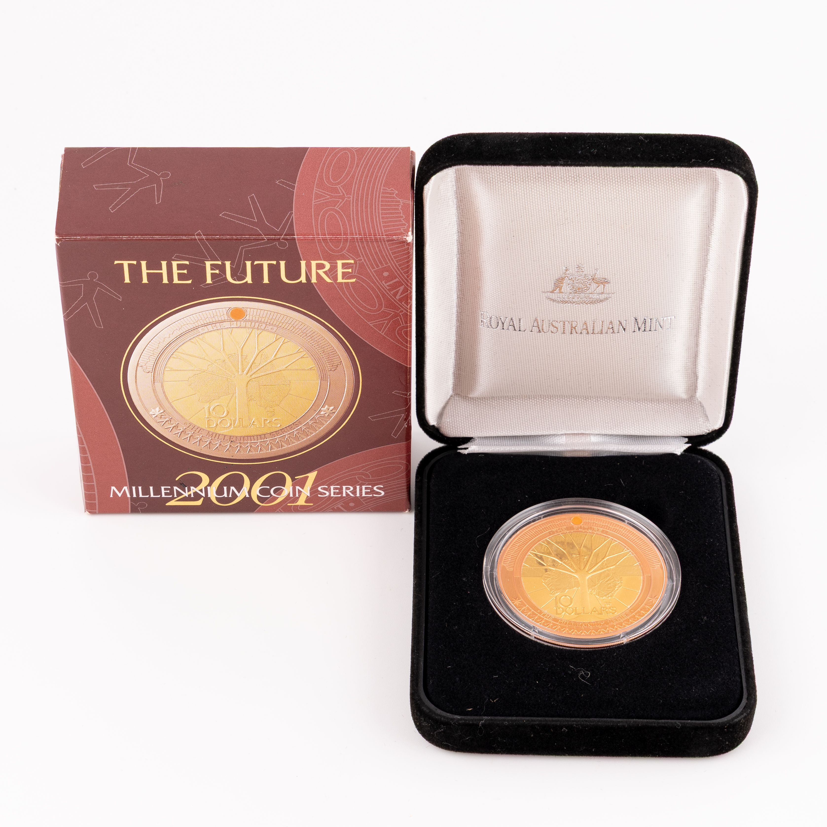 Elizabeth II, RAM - The Future, Ten Dollars, 2001, FDC