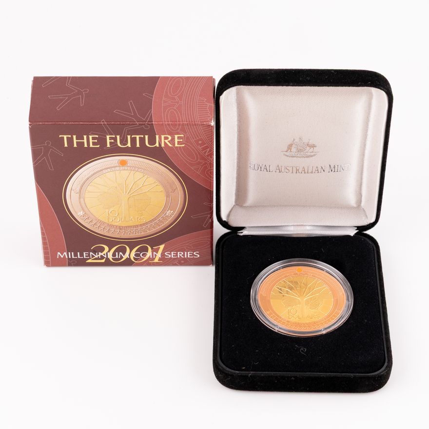 Elizabeth II, RAM - The Future, Ten Dollars, 2001,  FDC