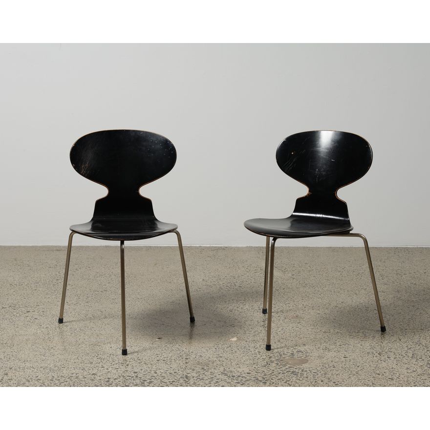 Arne Jacobsen for Fritz Hansen - Pair of ‘Ant Chairs’