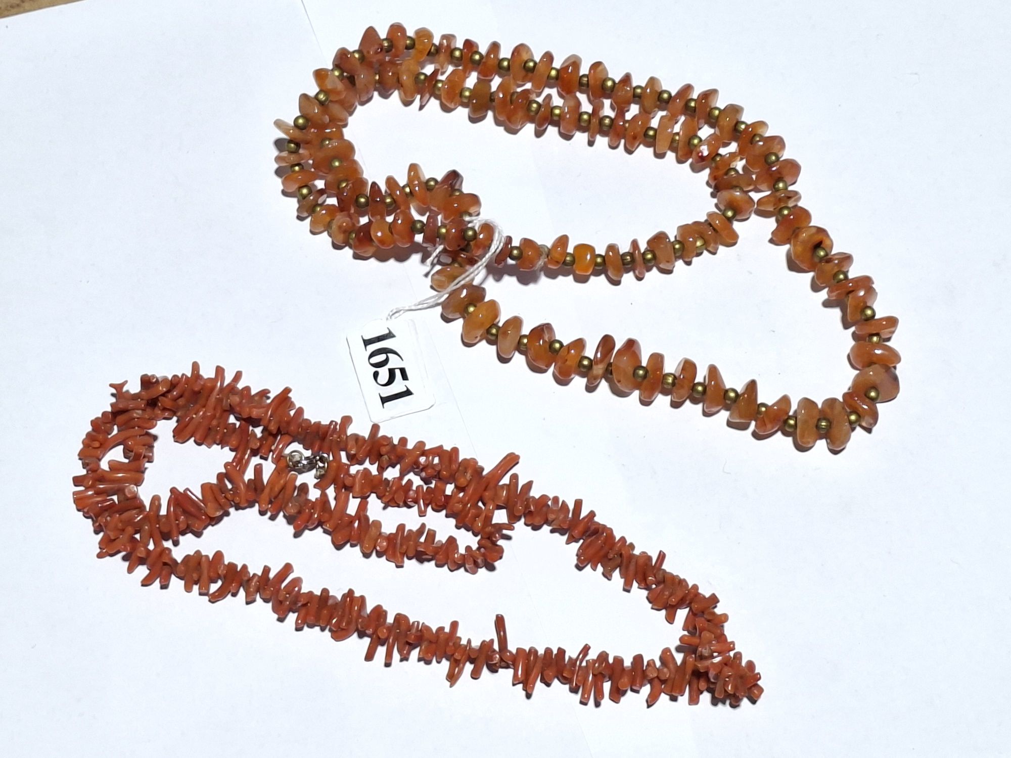 Carnelian Stone Necklace