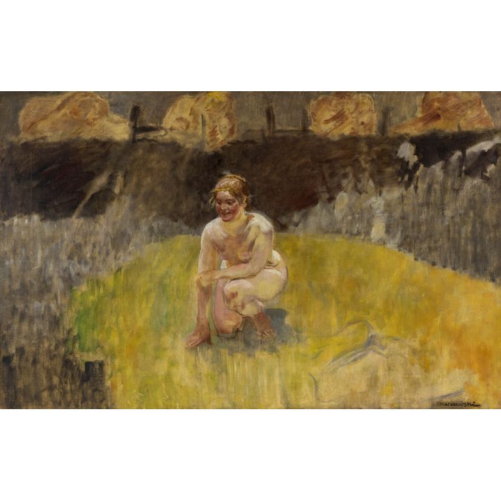 Jacek Malczewski | Akt w ogrodzie