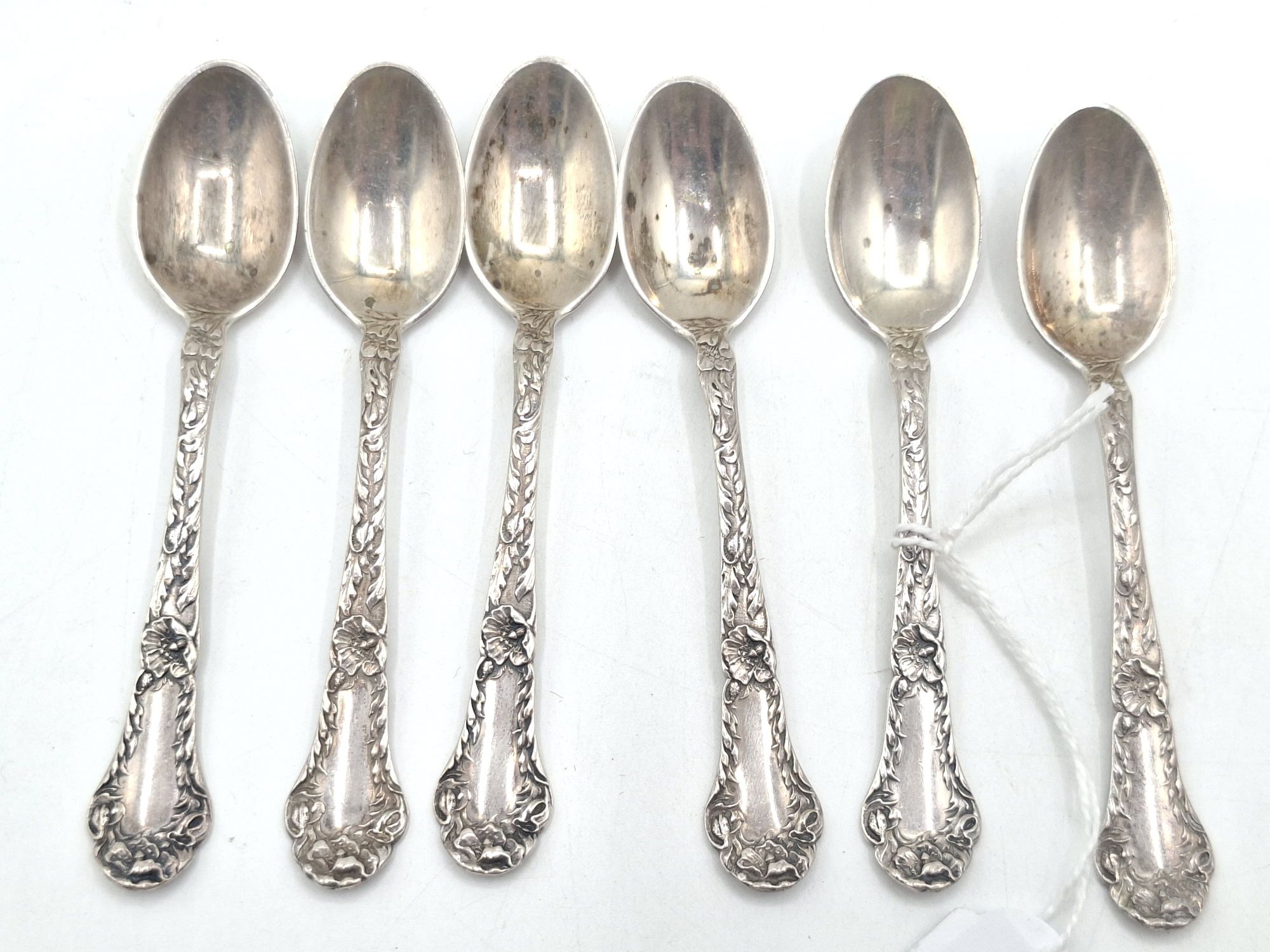 215 · STERLING SILVER TEASPOONS