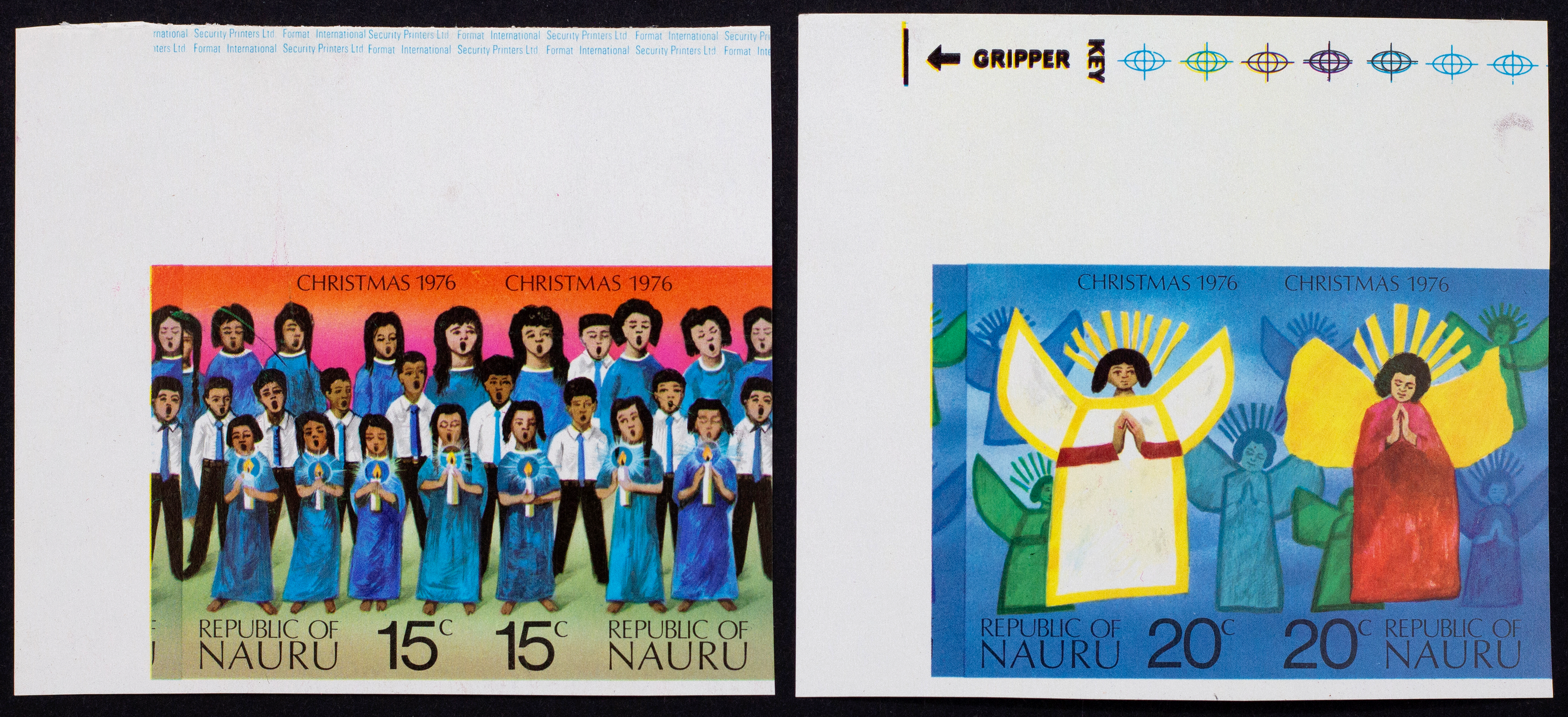 Nauru, Proof Pairs, 1976, Fine
