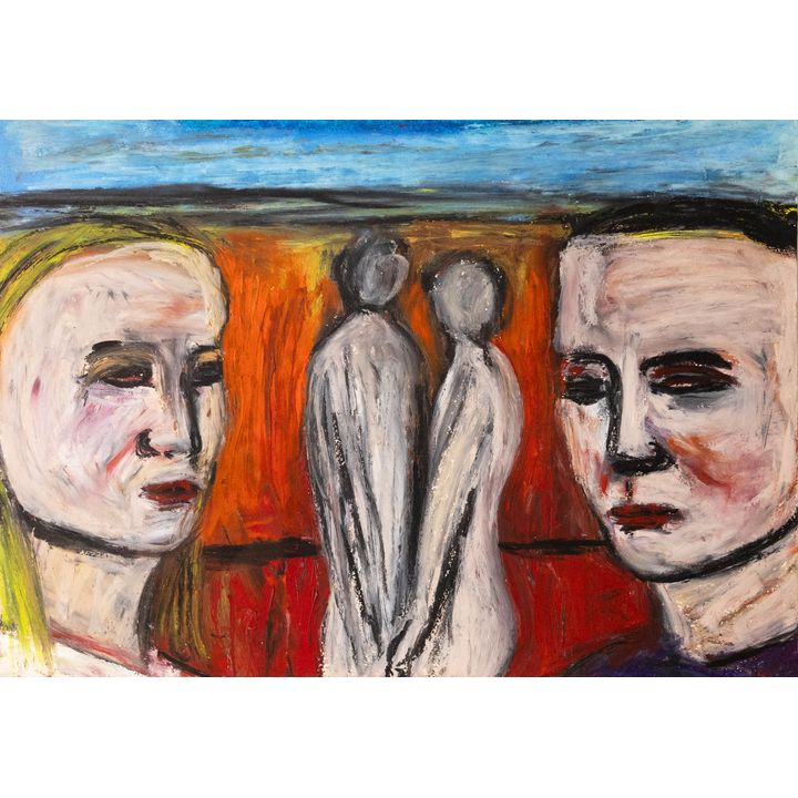 Jeffrey Harris 'Untitled - Lovers Past and Present'