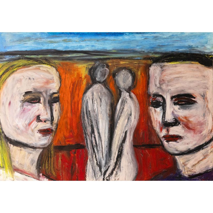 Jeffrey Harris 'Untitled - Lovers Past and Present'