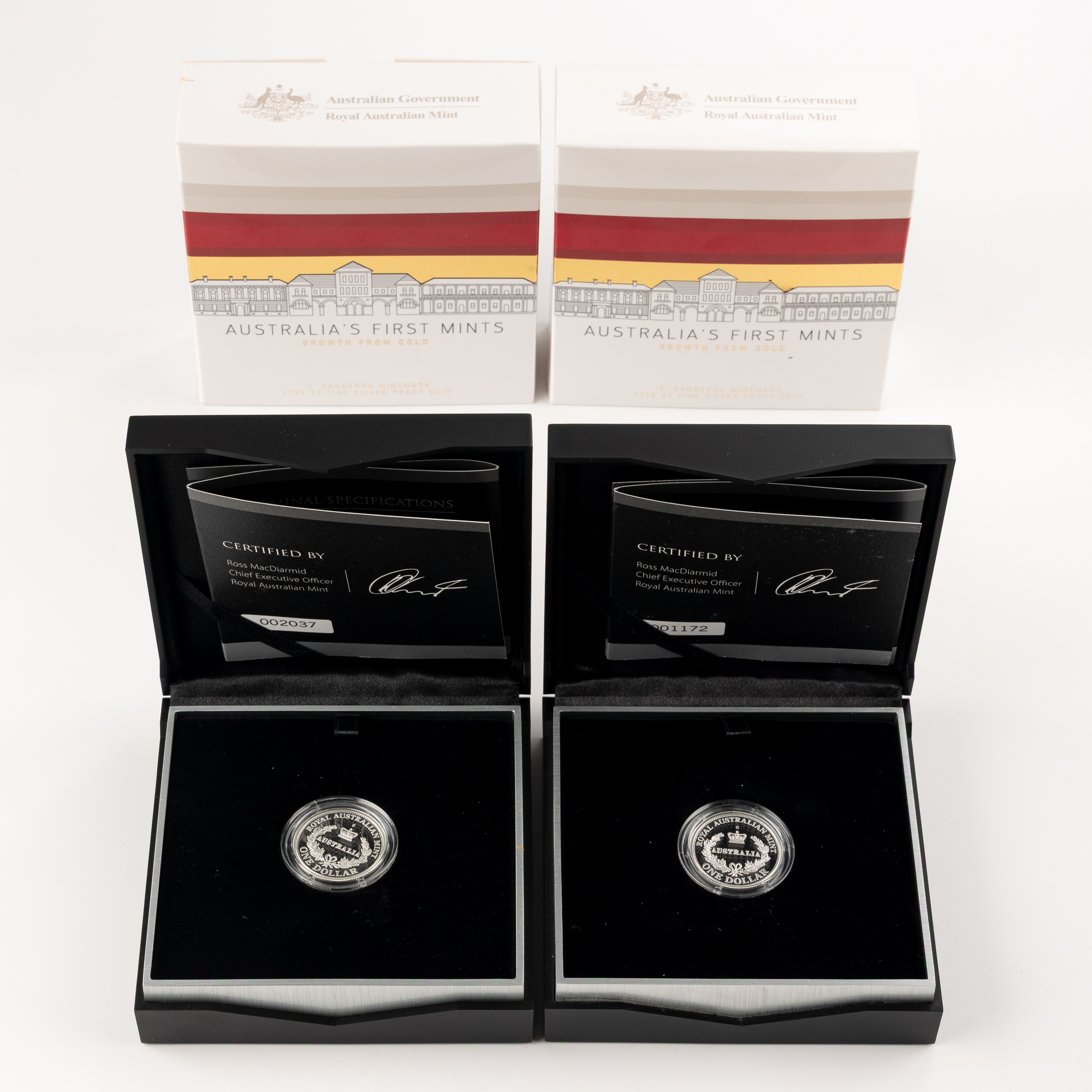 Elizabeth II, RAM - Australia's First Mints, Growth From Gold, One Dollar, 2016, FDC
