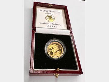 1997 ELIZABETH II PROOF GOLD SOVEREIGN