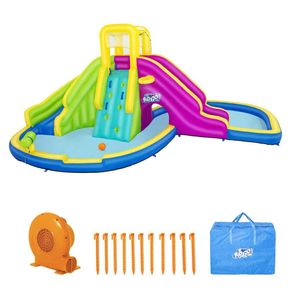 BESTWAY FUNFINITY SPLASH KIDS LARGE OUTDOOR INFLATABLE MEGA WATER PARK