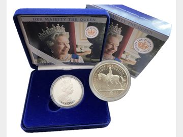 2002 GOLDEN JUBILEE SILVER PROOF CROWN