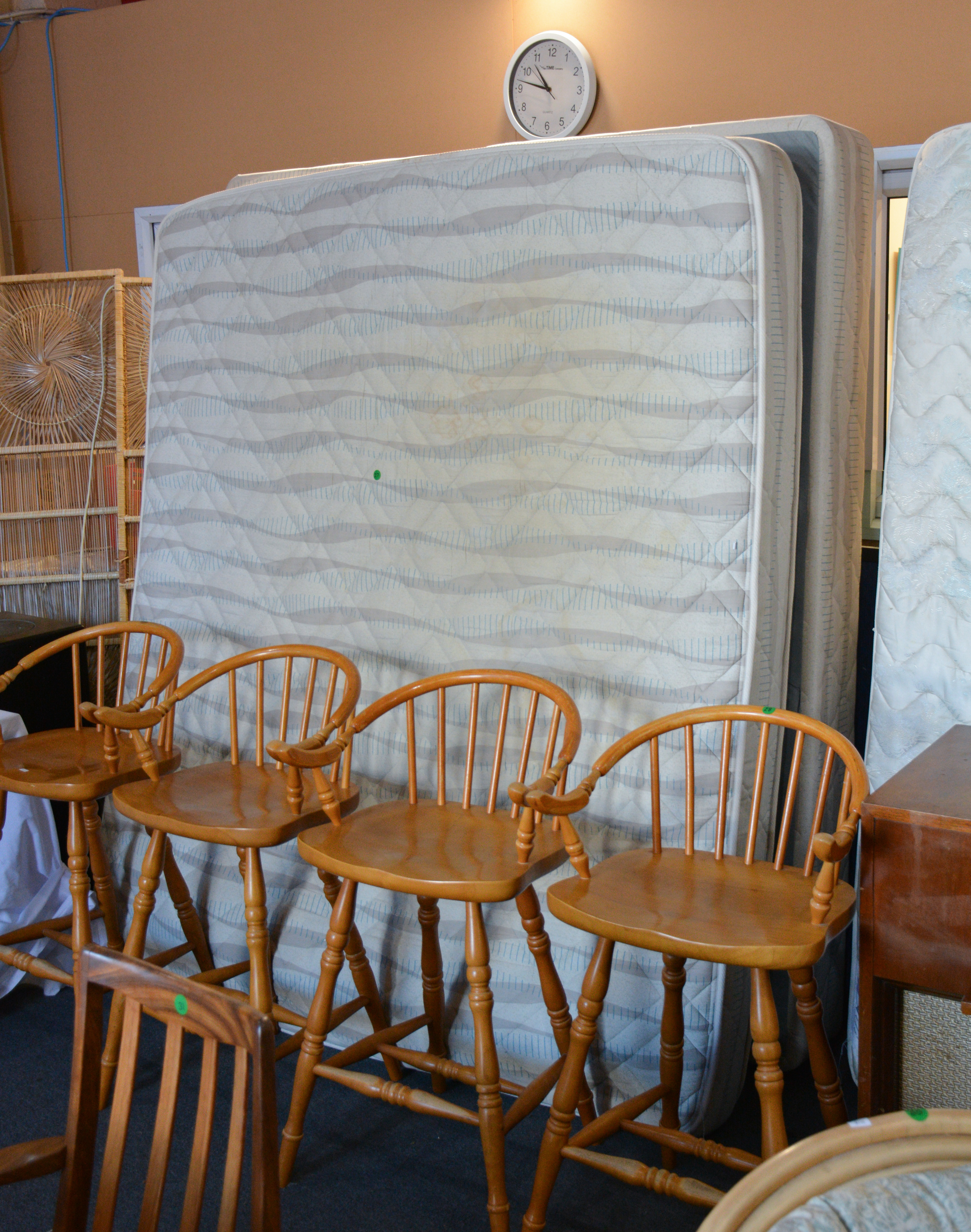 Split Base King Bed and Mattress — sold at auction in New Zealand for $10